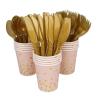 Buy cheap Christmas Pink Napkins Disposable Paper Tableware For Parties from wholesalers
