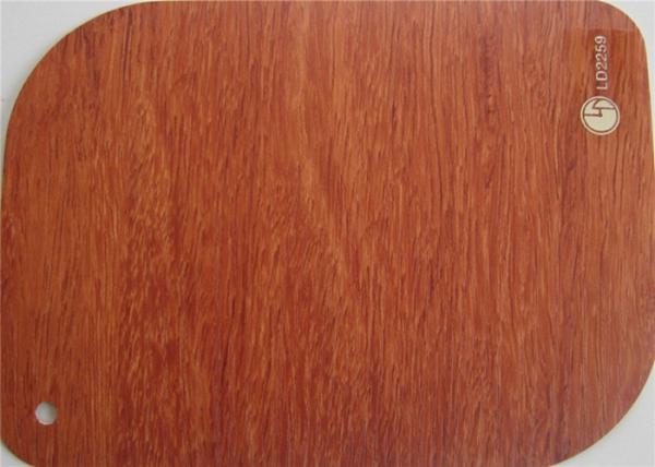 Buy cheap 1240mm Pvc Wooden Vinyl For Wall Decorative Wrapping Profile from wholesalers