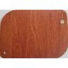Buy cheap 1240mm Pvc Wooden Vinyl For Wall Decorative Wrapping Profile from wholesalers