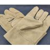 Buy cheap Short Thick Leather High Temperature Welder Gloves Full Leather Welding Welder Gloves Suede Leather Welding Gloves from wholesalers