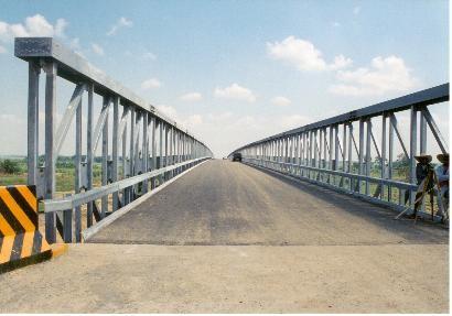Buy cheap Compact Modular Steel Bridge Galvanized With Prefabricated Steel from wholesalers