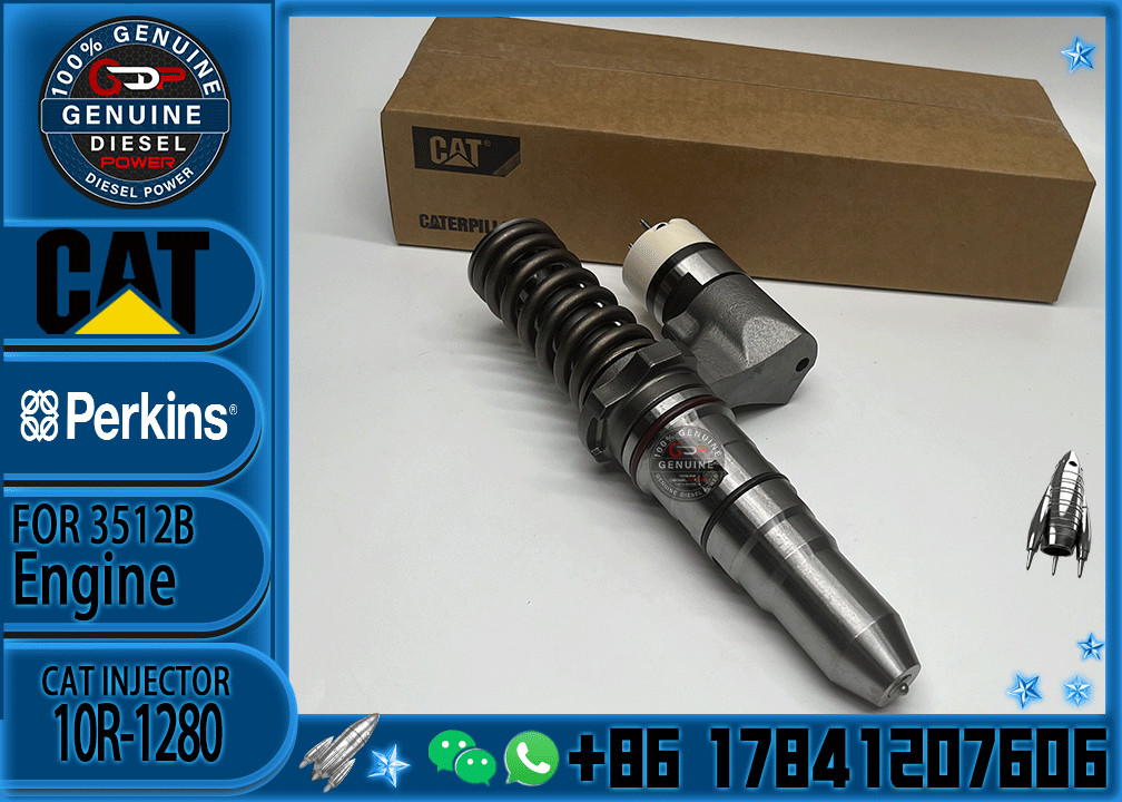 High Quality 3512B 3516B Engine Industrial Common Rail Fuel Injector 10R-1280 250-1308 196-5802