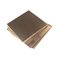 Buy cheap 1 Ton MOQ Polished Copper Sheet Laminating 1000mm-6000mm product