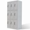 Buy cheap Iron Staff 9 Door Office Furniture Kd Metal Locker Storage Cabinet 1.2mm from wholesalers