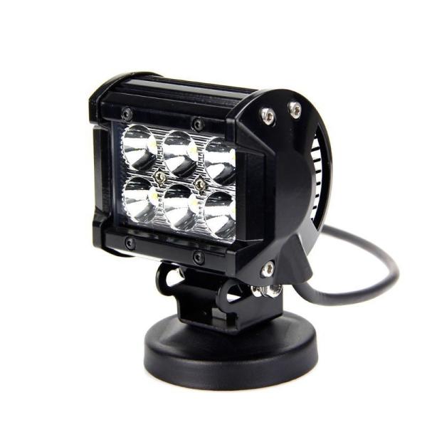 18W LED Work Light Waterproof 4x4 Offroad Lights White With Diecast Aluminum