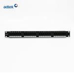 Cat6 24 Port Copper Patch Panel Rack Mount Crimping Tool