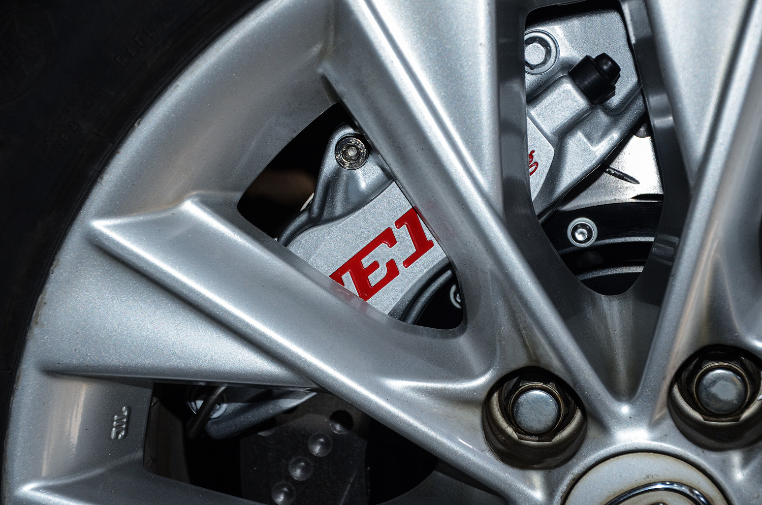 4 Piston TEI Racing Big Brake Kit For Performance Cars Lexus ES300H