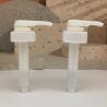 Buy cheap Screw Down Cosmetic Lotion Pump Plastic Liquid Dispenser Pump Ribbed Dosage 10cc from wholesalers