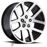 Buy cheap 20" SRT10 Machine Black All Season Tires Wheels Rims RAM 1500 2WD 4WD 5x5.5 from wholesalers