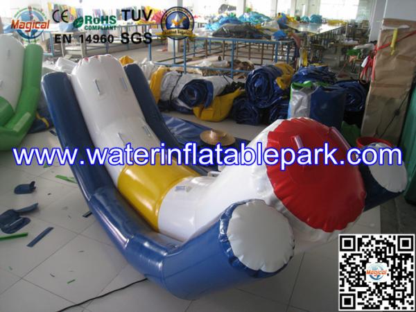 Buy cheap Aqua Park Inflatable Water Games , Inflatable Seesaw / Airtight Custom Made from wholesalers