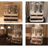 Buy cheap Portable cosmetic storage box professional high-grade multifunctional cosmetic box large capacity collection, makeup cos from wholesalers