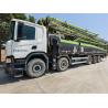 Buy cheap Heavy Equipment 2019 Zoomlion 63m Used Concrete Pump Truck with 180m 178 Productivity from wholesalers