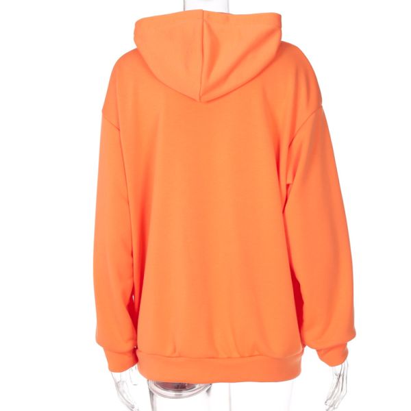 Hip Hop 2021 custom LOGO pattern Over-sized Sweatshirts Hoodies Women's hoodies & sweatshirts Jacket