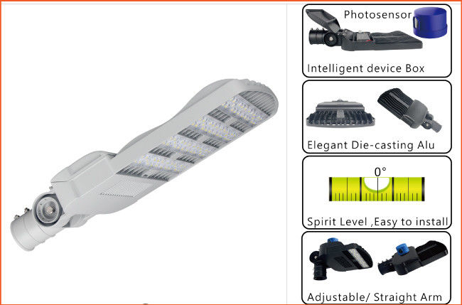 Energy Saving 3000K LED Roadway Light Fixtures Type Ⅲ 80*150° Beam Angle