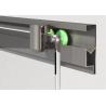 Buy cheap Stainless Steel Shower Room Bathroom Glass Door Square Diagonal Sliding from wholesalers