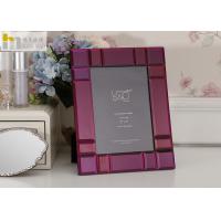 Buy cheap High hardness mirrored glass picture frames , Morden a4 glass certificate frames product