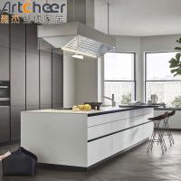 Buy cheap Kabinet Kitchen Cabinet Aluminium Profile Modern Design Furniture with E0 Grade product