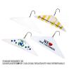 Buy cheap Wire Cape Hangers For Dry Clean We Love Customer Paper Hangers For Cloth, Laundry Store supplies, Dry cleaner from wholesalers