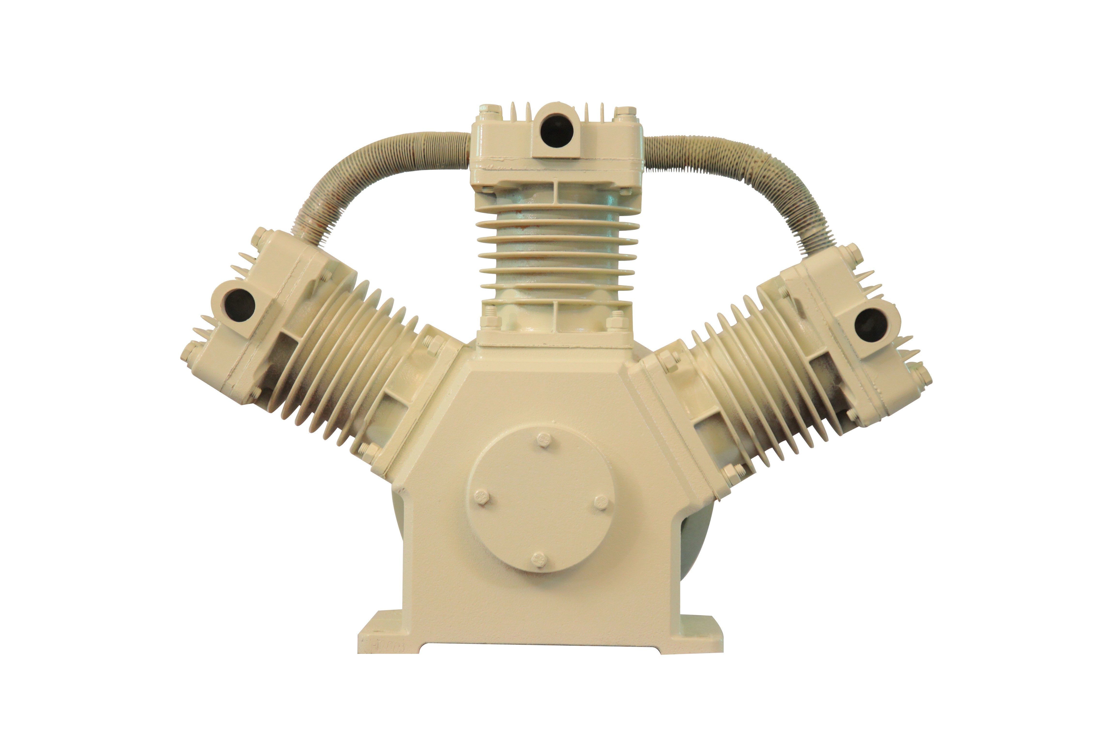 7.5KW/10HP Reciprocating Oil Free Piston Air Compressor Head Belt Driven