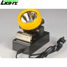 Buy cheap Lightweight Cordless Rechargeable Mining Cap Lamps 5000lux 3.7V 2.6Ah IP67 from wholesalers