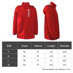Machine Washable Rechargeable Men Women 4 Heating Zones Electric Hooded Winter