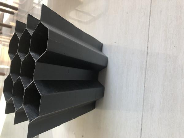 PP Tube Settler Media Wastewater Treatment Machine Parts Use In Textile And