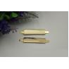 Buy cheap Custom factory fashion gold rectangular decoration bag accessories metal handbag corner protector from wholesalers