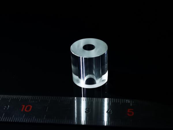 Buy cheap Polished Sapphire Optical Windows Tube Hardness 9.0 Wear Resistance Glass from wholesalers
