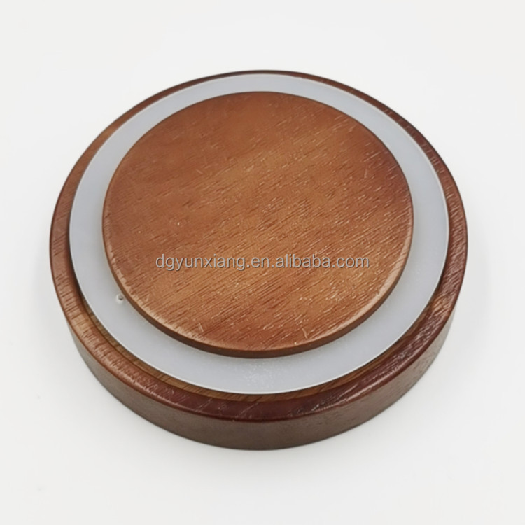 Wooden Acacia lid for Mason Glass bottle ,Mason Jar lid