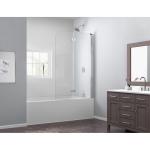 6mm Tempered Bathtub Glass Screen With Stainless Steel Handle