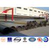 Buy cheap 69KV 15M Round ASTM A123 Galvanised Steel Poles for Power Distribution from wholesalers