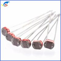Buy cheap 5mm Series GM5549 CDS Photoresistor Bright Resistor 100-200KΩ 10Lux For Indoor product