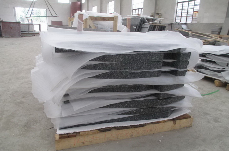 shanxi black granite tombs with tree