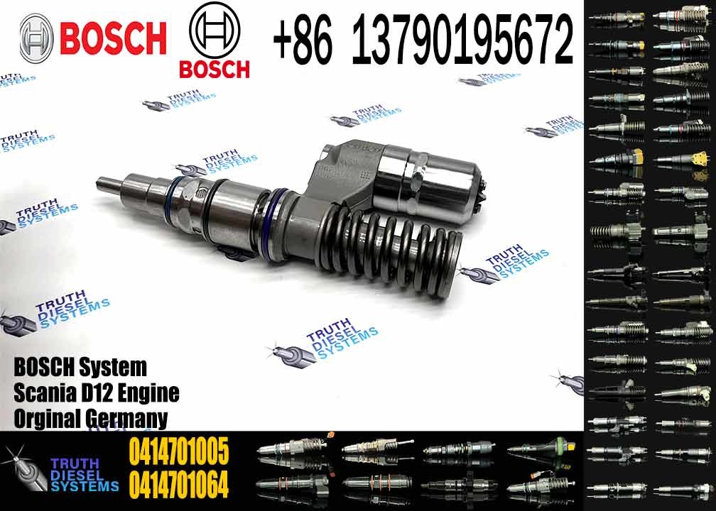 Common Rail Injector 0414701005 For SCANIA DSC12 Diesel Engine 4 Series 10.6/12 For Fuel Truck