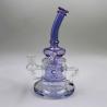 Buy cheap Glass Smoking Water Pipes Recycler 9inch Bubbler Oil Rig With 14mm Female Joint from wholesalers