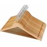 Buy cheap handcrafted Wooden Suit Hangers Smooth Finish Solid Wood Coat Hanger from wholesalers