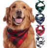Buy cheap Small Medium Large Dogs Puppies Buffalo Plaid Dog Bandana 100% Cotton from wholesalers