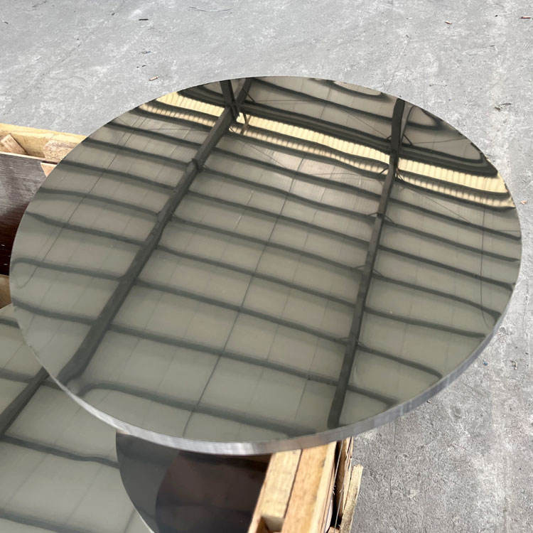 100mm Diameter Circular Stainless Steel Plate OEM Smooth Surfac 6 Inch Steel Disc