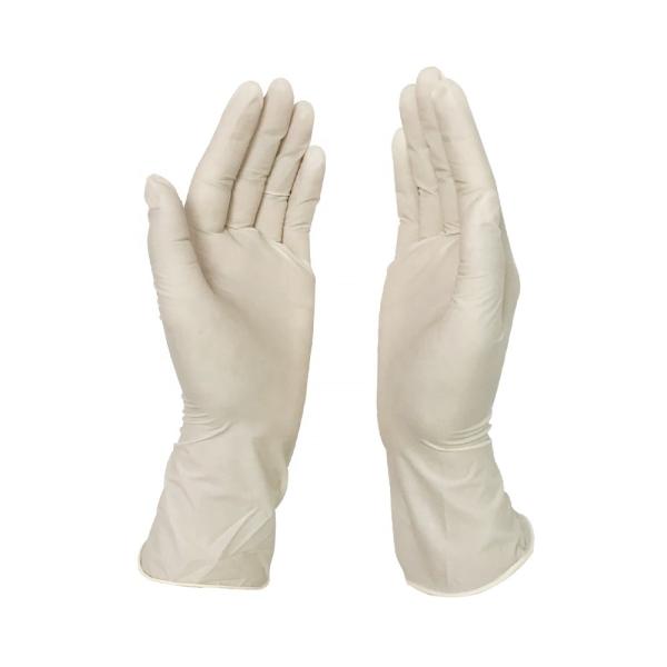 Buy cheap Sterile Disposable Medical Gloves / Disposable Surgical Rubber Gloves Smooth Surface from wholesalers