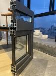 Waterproof Aluminum Casement Windows 90 / 180 Open Degree 5mm-12mm Glass