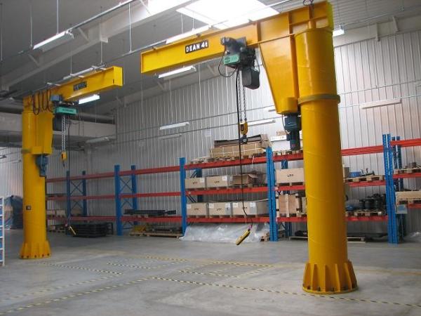 Buy cheap Workshop 360 Degree Electric Jib Crane 2Ton Mobile Wall Mounted Slewing from wholesalers