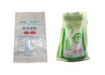 White PP Woven Packaging Bags Poly Woven Sacks Moisture Resistant