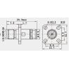Buy cheap K2.92 Female 4-hole Flange Stainless Steel RF Coax Connector for MF30/MF30A/TLL40-1130A Cable from wholesalers