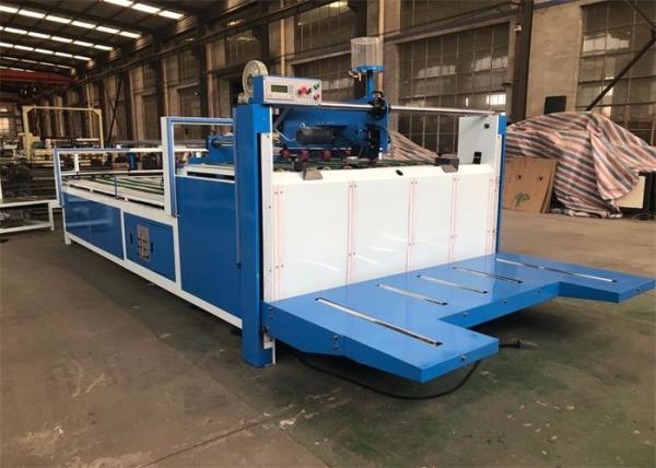 Buy cheap Semi Automatic Carton Box Folder Gluer Machine from wholesalers