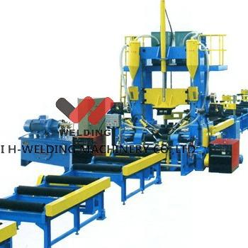 Buy cheap T Beam I Beam H Beam Production Line Welding Straightening Machine from wholesalers
