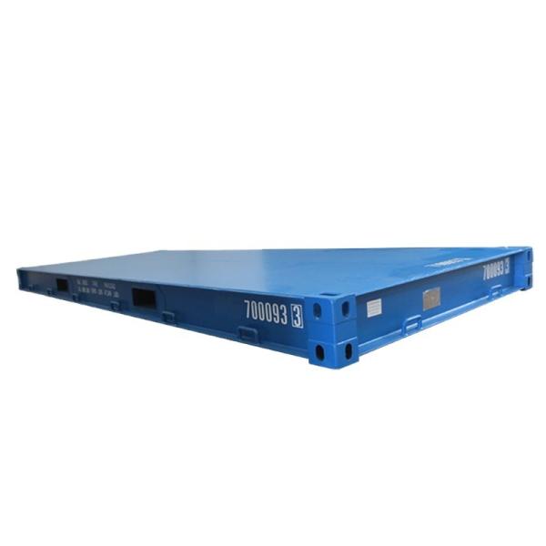 20ft Heavy-Duty Steel Floor Shipping Container Platform for Maximum Payload