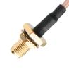 Buy cheap Oem / Odm Rg316 Cable Connector Sma Female Bulkhead Jack To Male Straight Plug from wholesalers