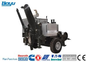 Buy cheap Transmission Line Stringing Equipment 90kN Hydraulic Cable Puller Machine With Cummins Engine from wholesalers