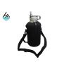 Buy cheap Black Printed Zipper Neoprene Can Sleeve Washable Cup Cooler Bag from wholesalers