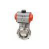Buy cheap DC 1 - 5V T304 T316L Electric Actuated Butterfly Valve , Electrically Operated Butterfly Valve from wholesalers